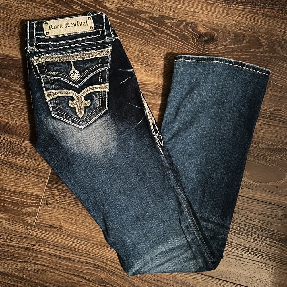 Rock Revival Jeans! Super cute! Only worn a few times!